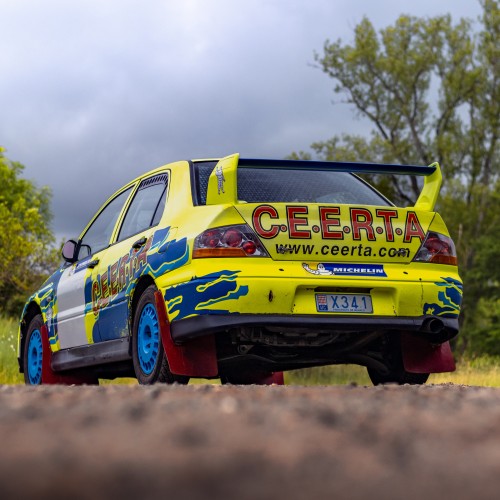 stage Mitsubishi sur terre a issoire