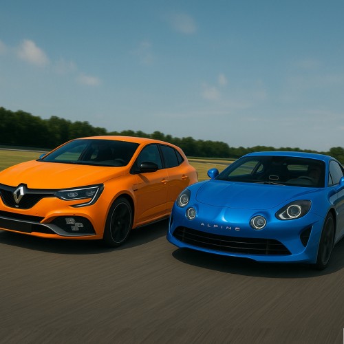 Stage Multivolant Megane 4 Rs & ALPINE A110 circuit d'issoire