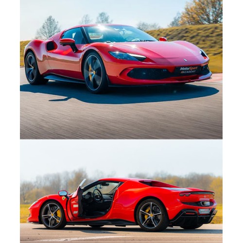 Stage Ferrari 296 GTB sur le circuit d'Issoire