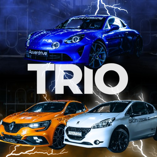 Stage Trio 208 Gti mégane 4 Rs ALPINE A110 sur le circuit d'issoire