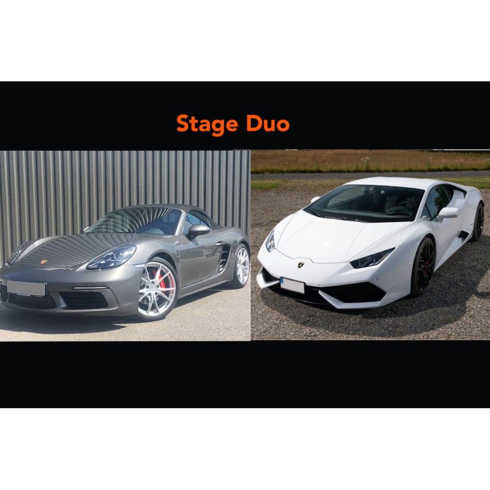 Stage Duo Porsche Boxter - Lamborghini Huracan