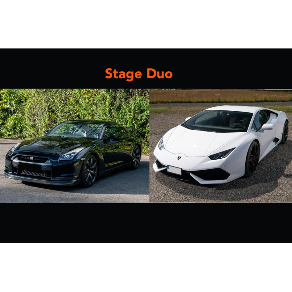 Stage Duo Nissan GT-R - Lamborghini Huracan