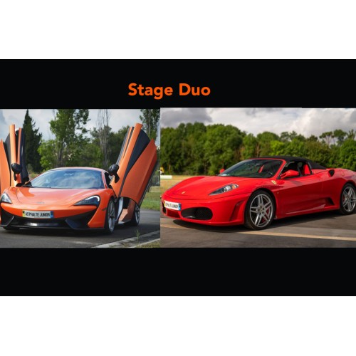 Stage Duo Ferrari F430 - McLaren 570s