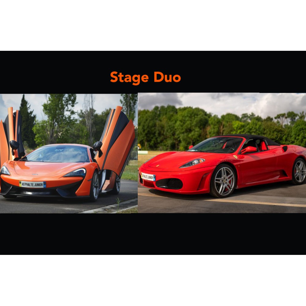 Stage Duo Ferrari F430 - McLaren 570s