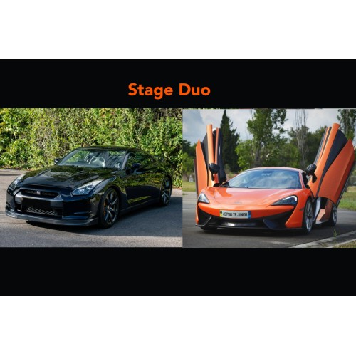 Stage Duo Nissan GT-R - McLaren 570s